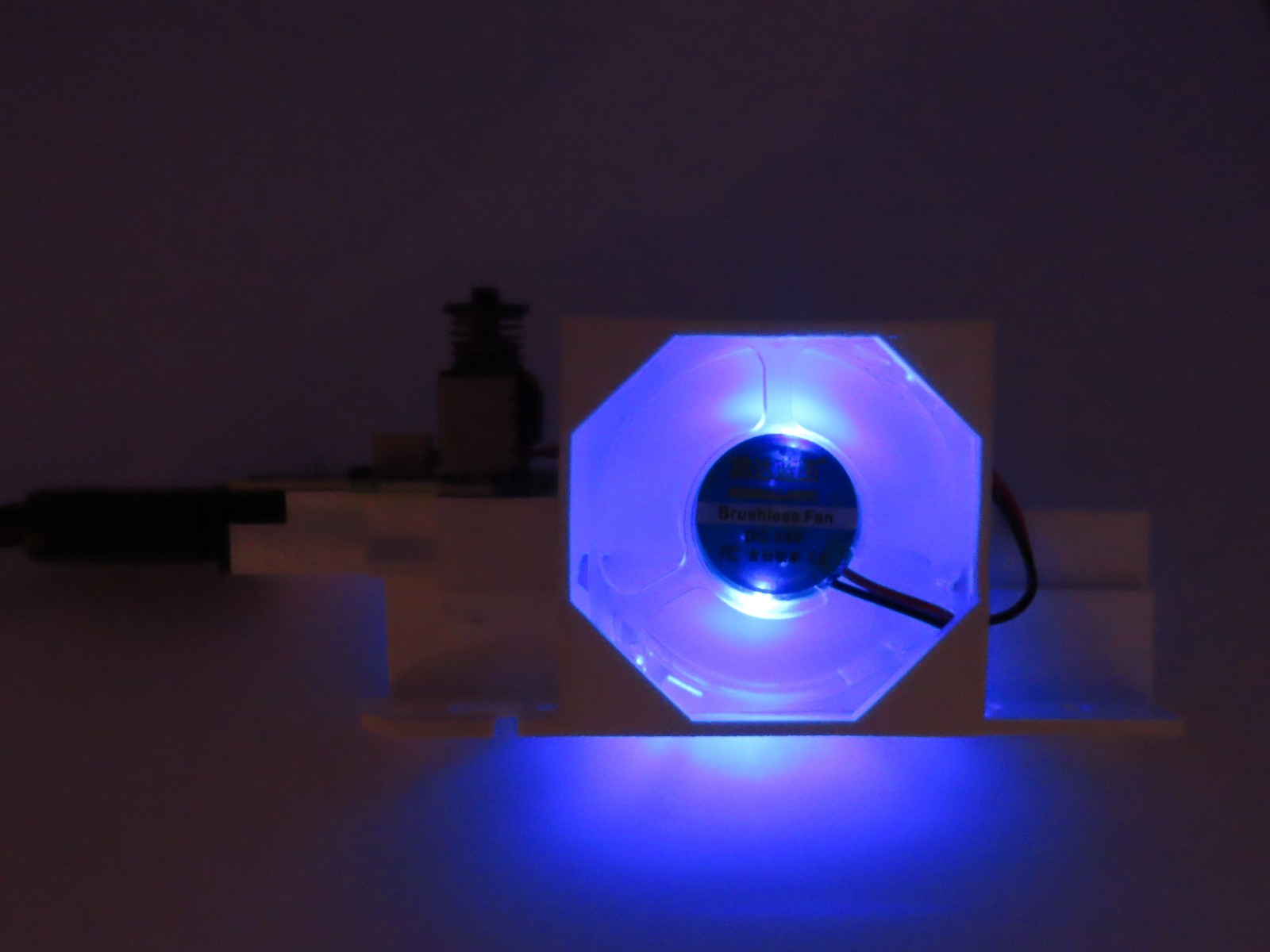Nintendo GameCube LED COLOR CHANGING Lights Fan Assembly LED Mod OEM FAN PLUGS