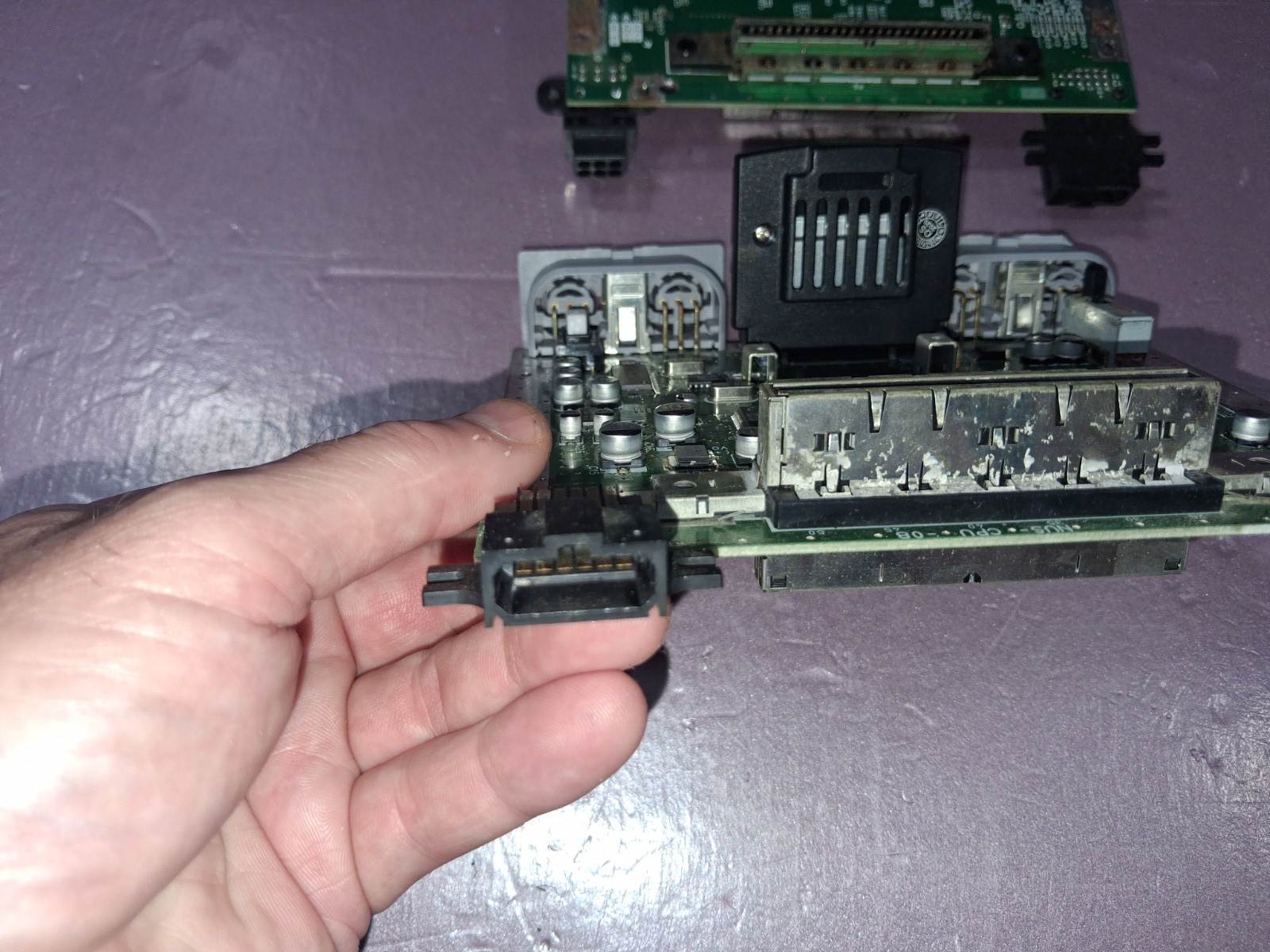 Nintendo N64 NUS-001 DEFECTIVE DONOR EXACT 08-NO SOUND w/RUST JUNK 04-SEE ALL