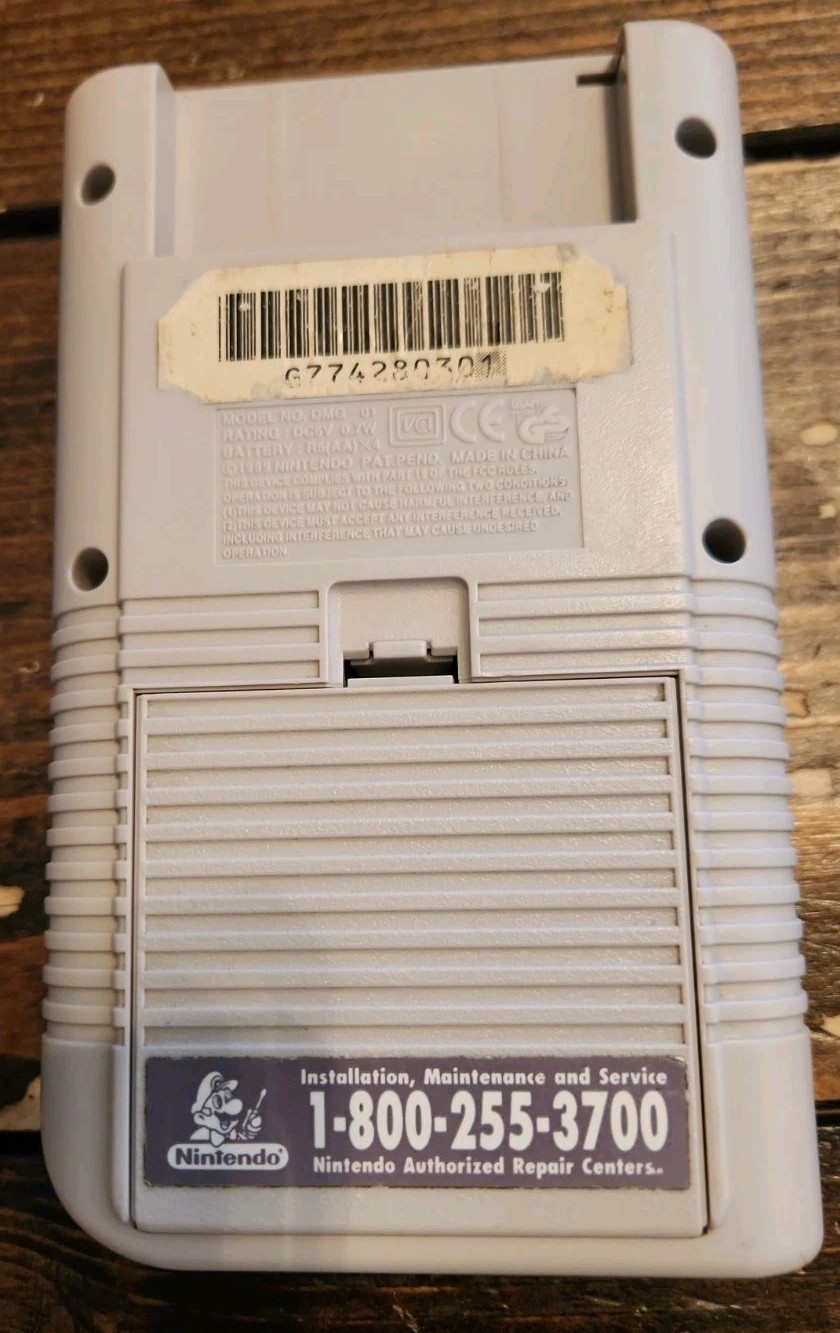 💥Nintendo Game Boy DMG-01 Original Console 1995 RARE CPU-08 BLOB COB Tested