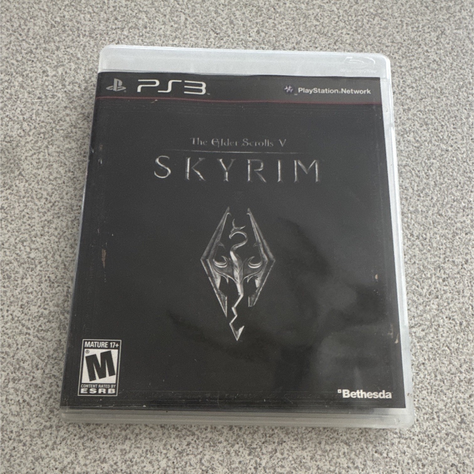 The Elder Scrolls V: Skyrim (PS3) Manual & Map Included