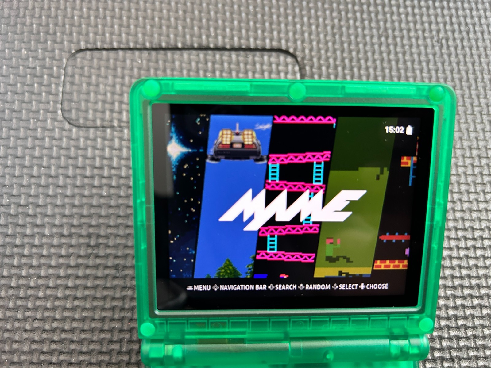 ANBERNIC RG35XX SP (TRANSPARENT GREEN) KNULLI 2 OS (64GB GAME CARD) (GXRG)