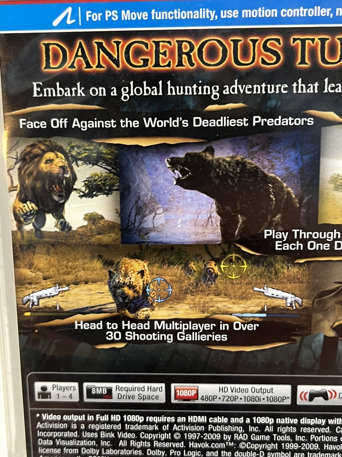 Cabela’s Dangerous Hunts 2011 PS3 Activision