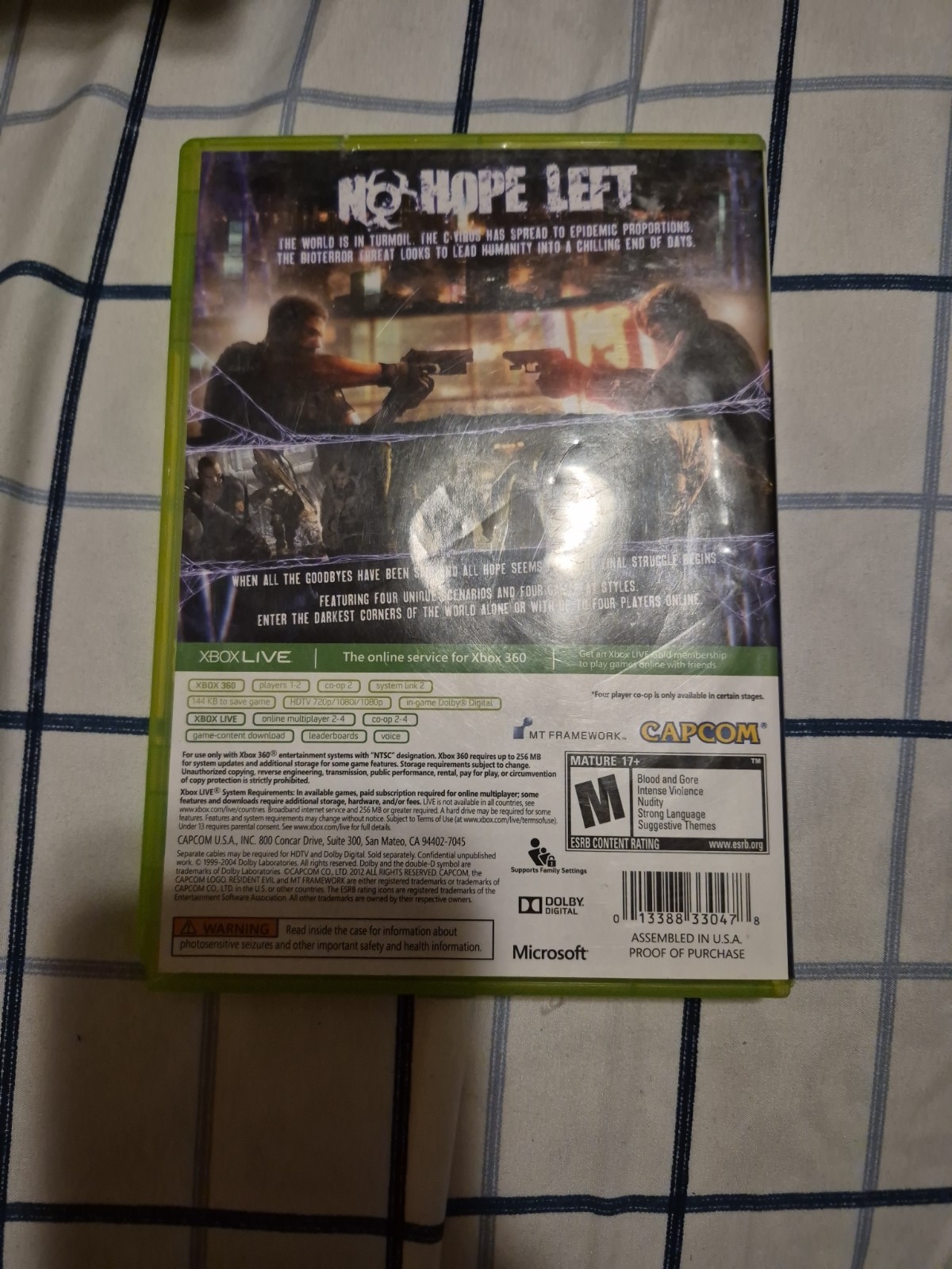 Resident Evil 6 (M) – Microsoft Xbox 360