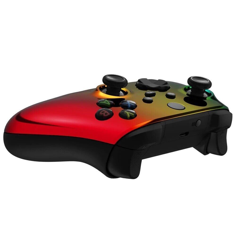 Multi Color Chrome Faceplate Shell Case For Xbox Series X S Controller New Mod
