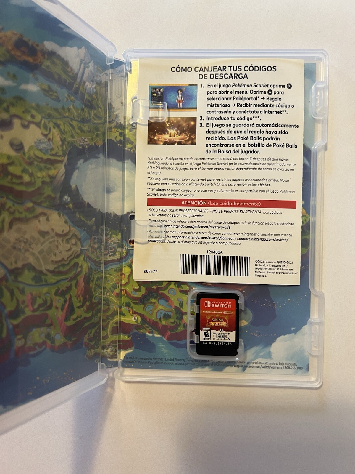 Pokemon Scarlet and The Hidden Treasure of Area Zero – Bundle (Nintendo Switch,