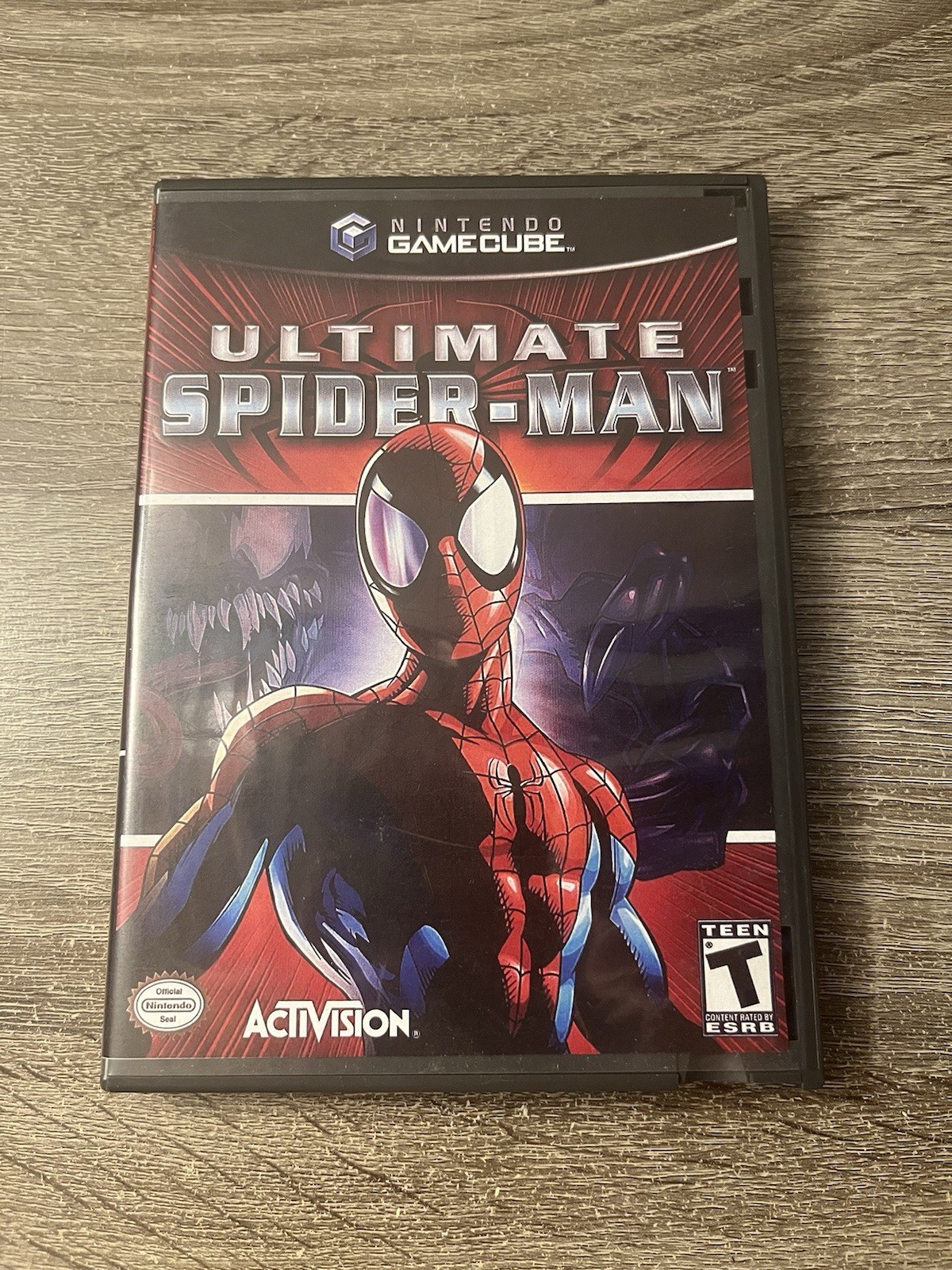 Ultimate Spider-Man (Nintendo GameCube, 2005) Disc Only Tested Replacement Cover