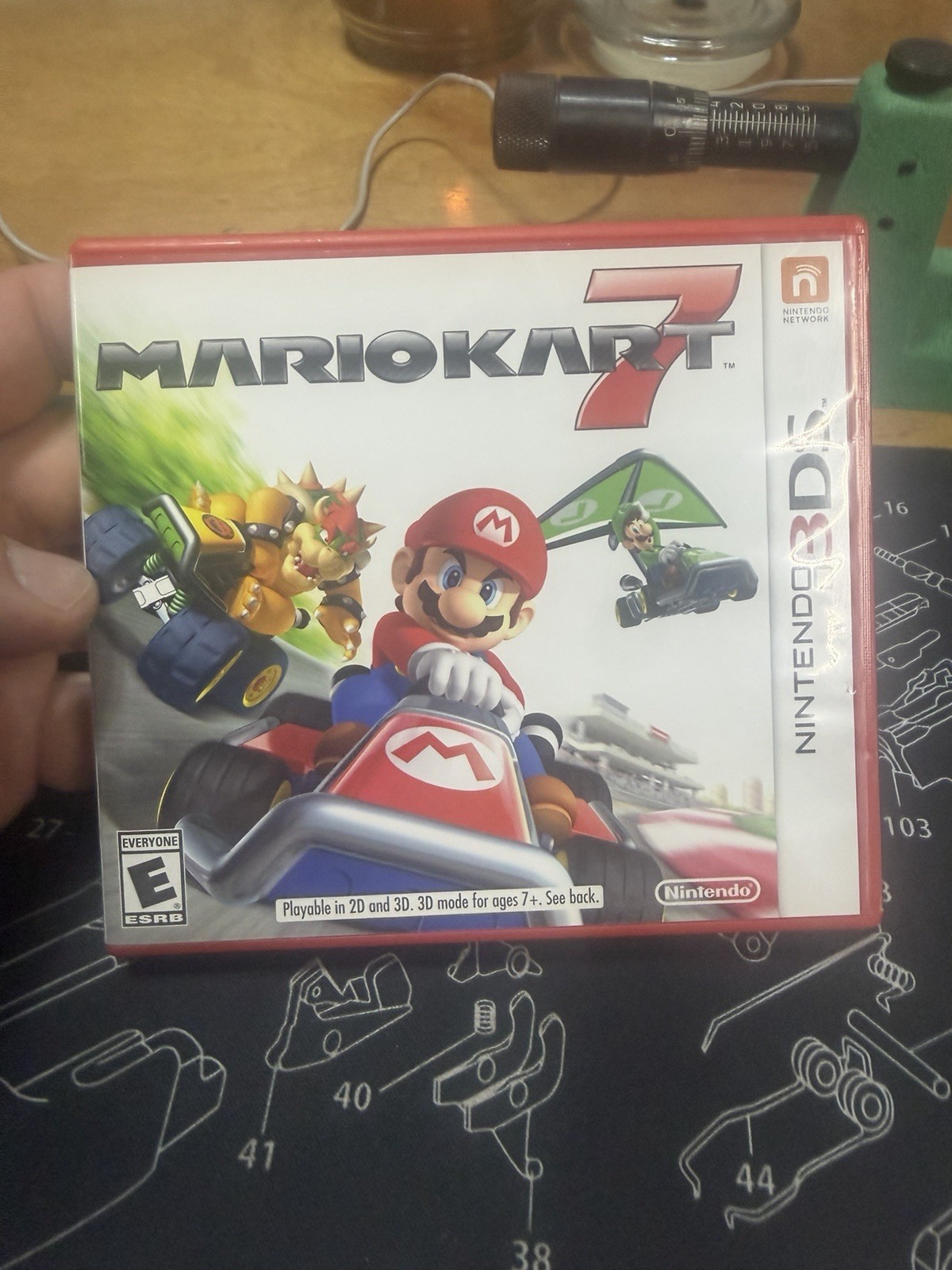 Mario Kart 7 – Nintendo 3DS W/ Manual Tested And Working Amazing Condition