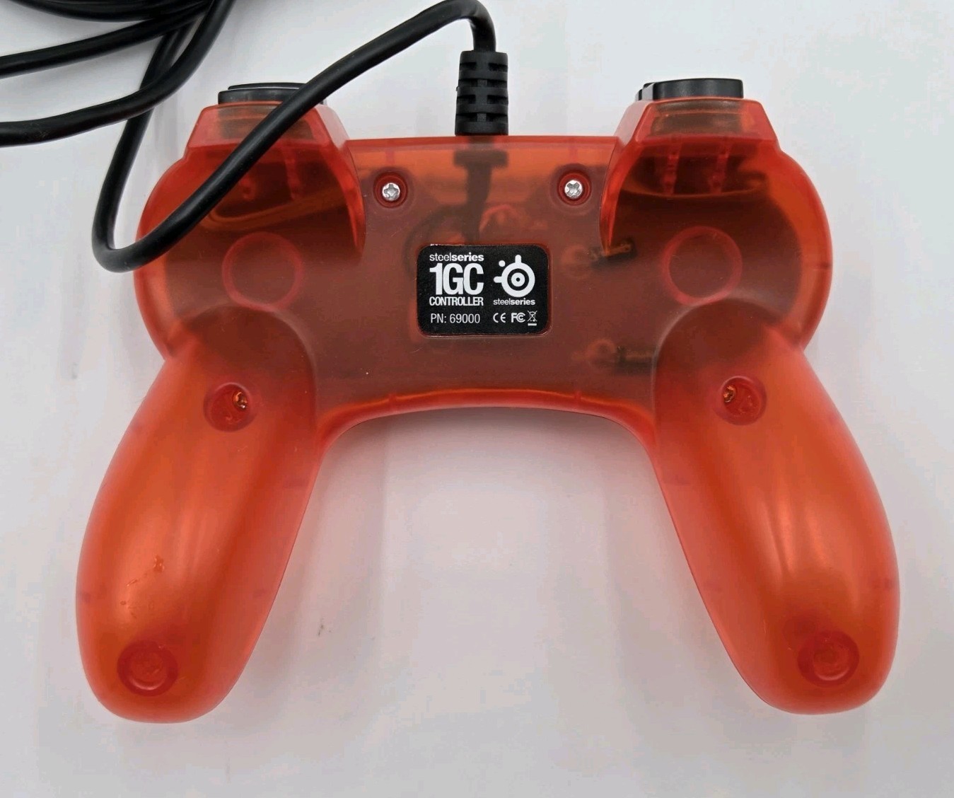 SteelSeries 1GC Wired PC USB Gamepad Controller – Atomic Orange Translucent Qty2