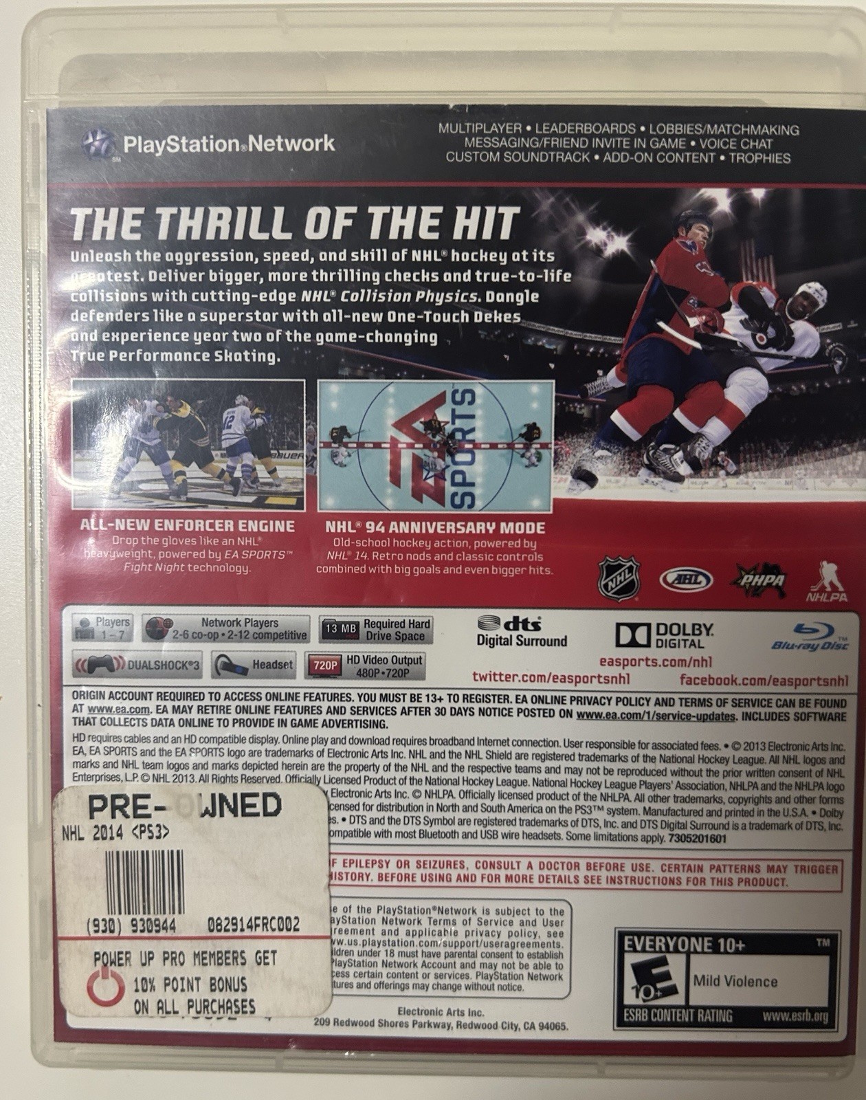 BUNDLE 5 Games Ps3 Sport Lot Madden 09 NHL 14nba 2k11 MLB 12 Brazil