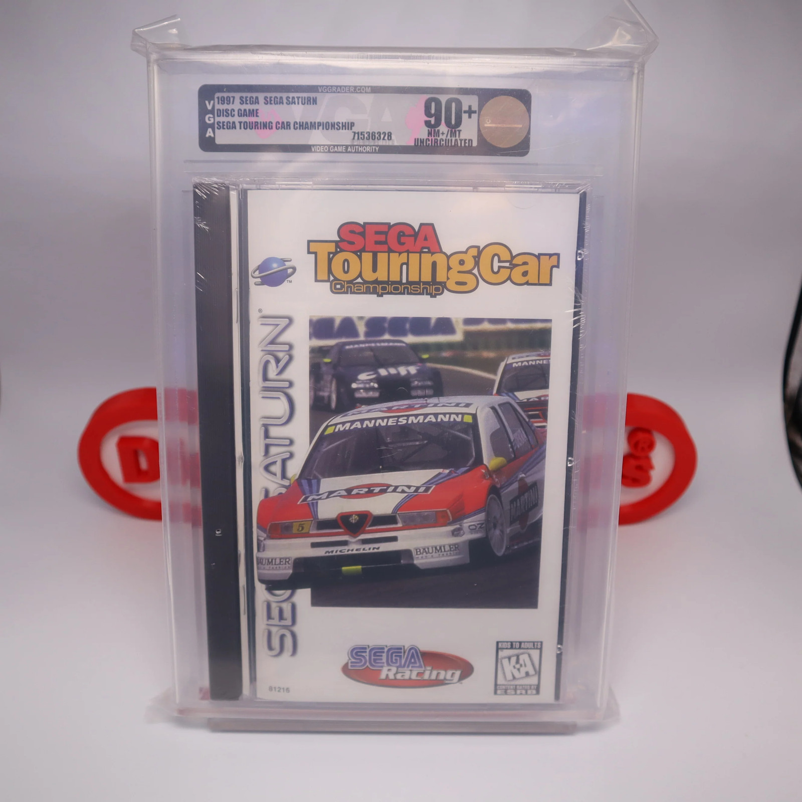Saturn Game SEGA TOURING CAR CHAMPIONSHIP – VGA 90+ UNCIRCULATED – NEW & Sealed!