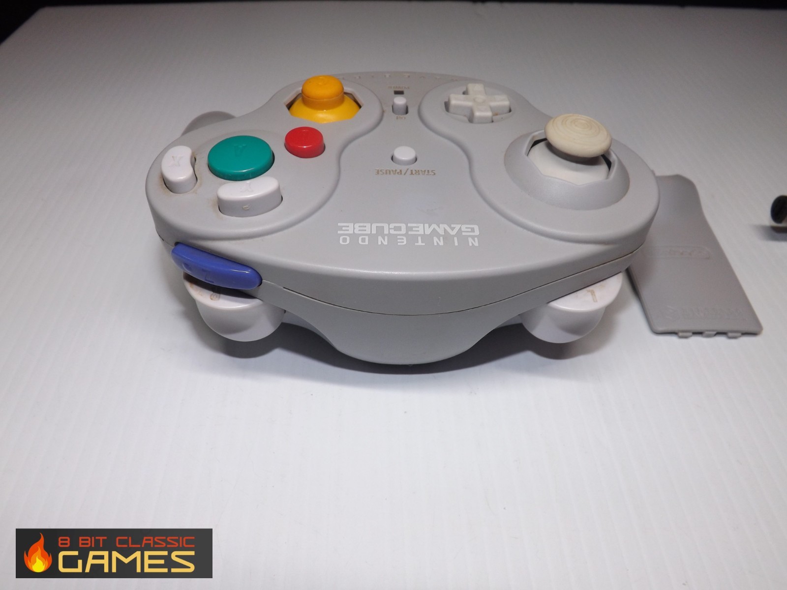 Gray Wavebird Wireless Controller & Receiver – NINTENDO Gamecube – 79b