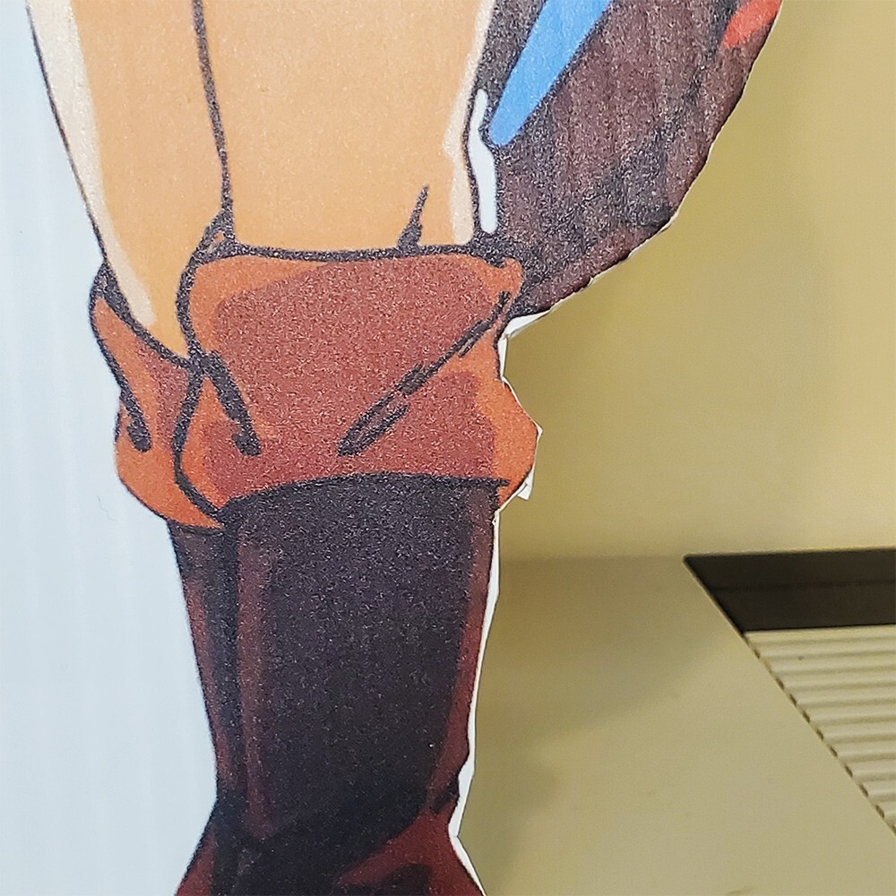 Link cutout stand up standee 1 foot tall ▲ Legend of Zelda ▲ Retro NES game room
