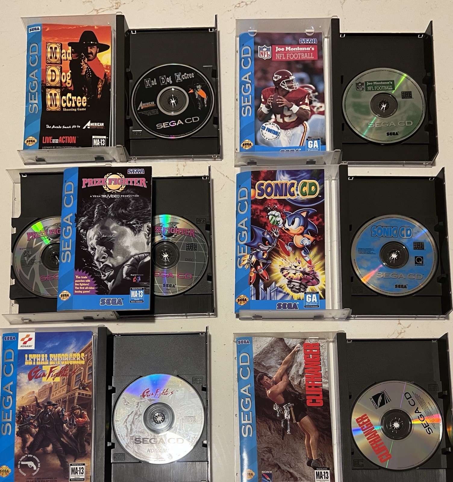 Sega CD Games Lot