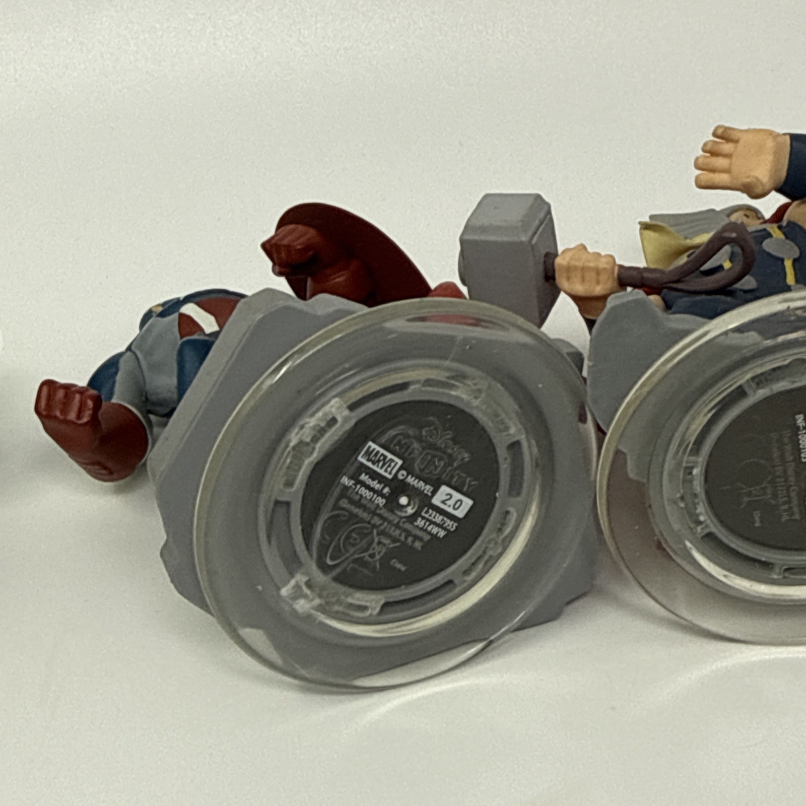 Disney infinity 2.0 Marvel Avengers Lot Of 4- Iron Man/Hulk/Captain America/Thor