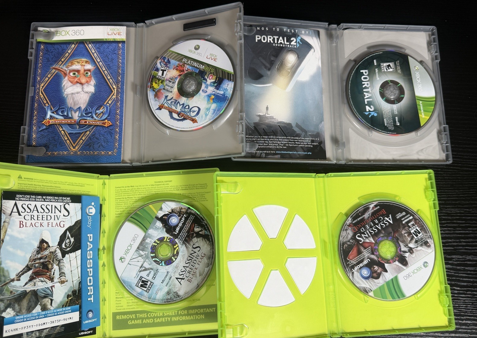 Lot of x20 Xbox 360 Games (FF XIII, Portal 2, GTA IV, Watch Dogs) No Filler