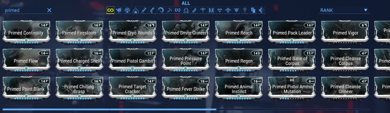 CHEAP Warframe MR22 Account | 159 Platinum | 10M Credits | 46 Warframe