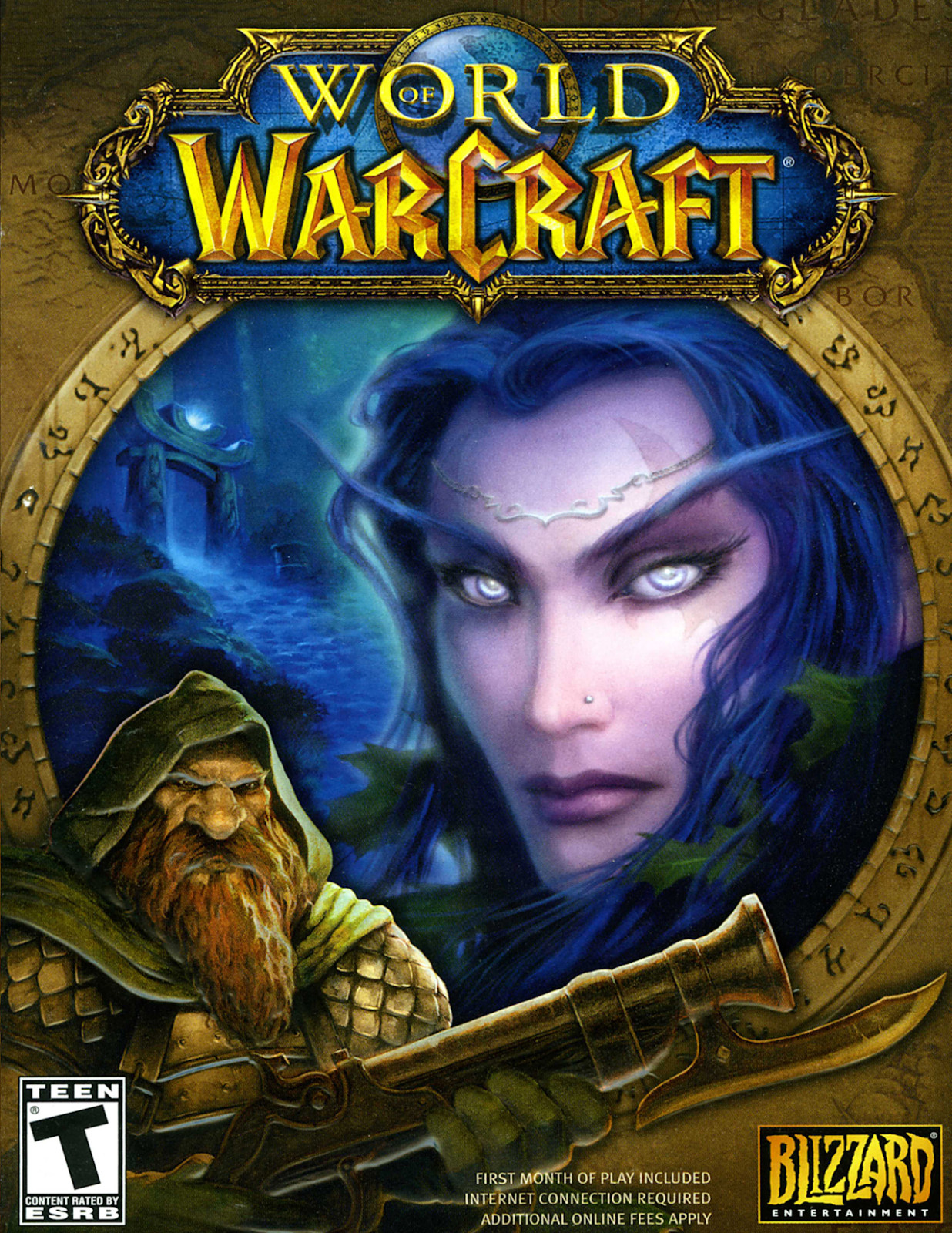 World of Warcraft WOW Video Game Retro Wall Art Poster Print No Frame 8.5 x 11