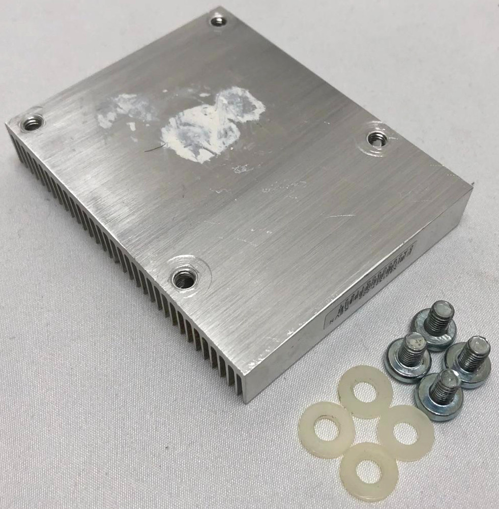 OEM Xbox 360 Original OG Fat HEATSINK Flat X801327-100 Bracket 800334 Part