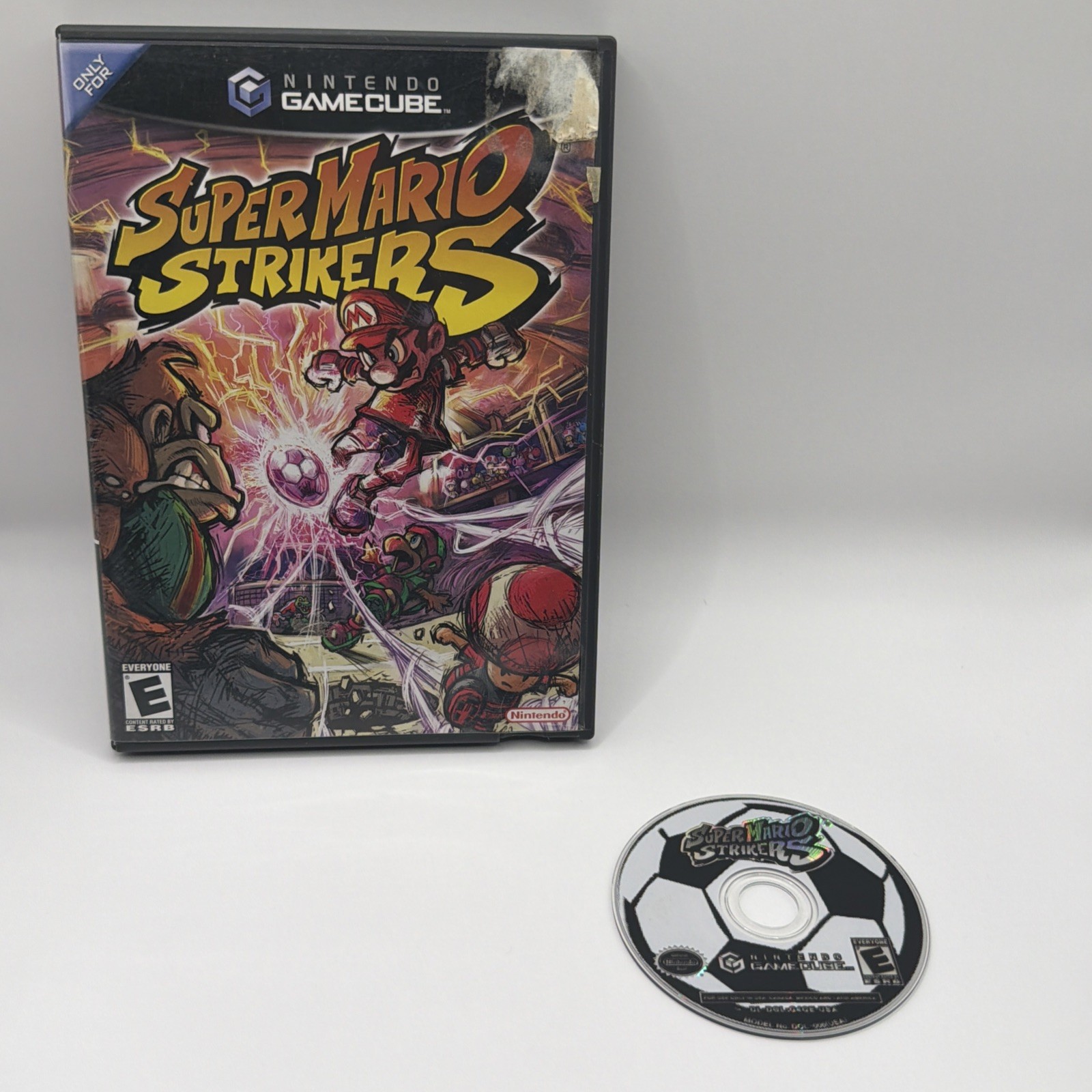 Super Mario Strikers Nintendo Gamecube, no manual, Tested