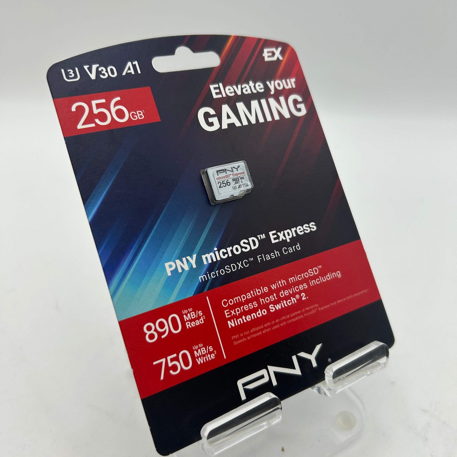 PNY 256GB microSD Express microSDXC Memory Card – Brand New