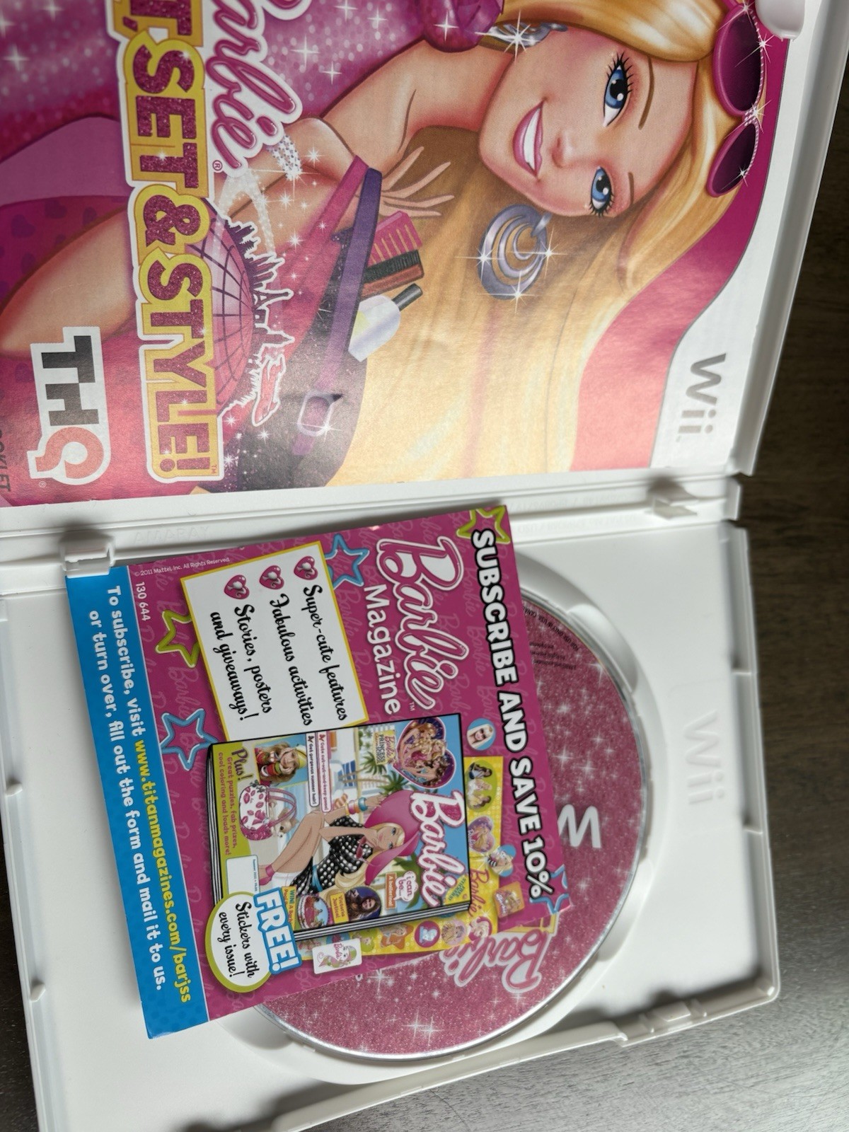 Barbie: Jet, Set & Style (Nintendo Wii, 2011)