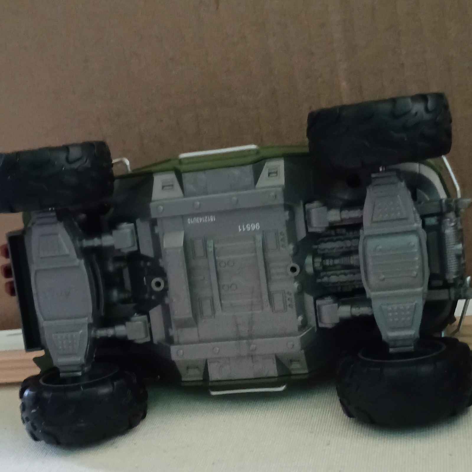 Rare Halo UNSC Warthog Vehicle Figure Lot w/ Master Chief Action Figure