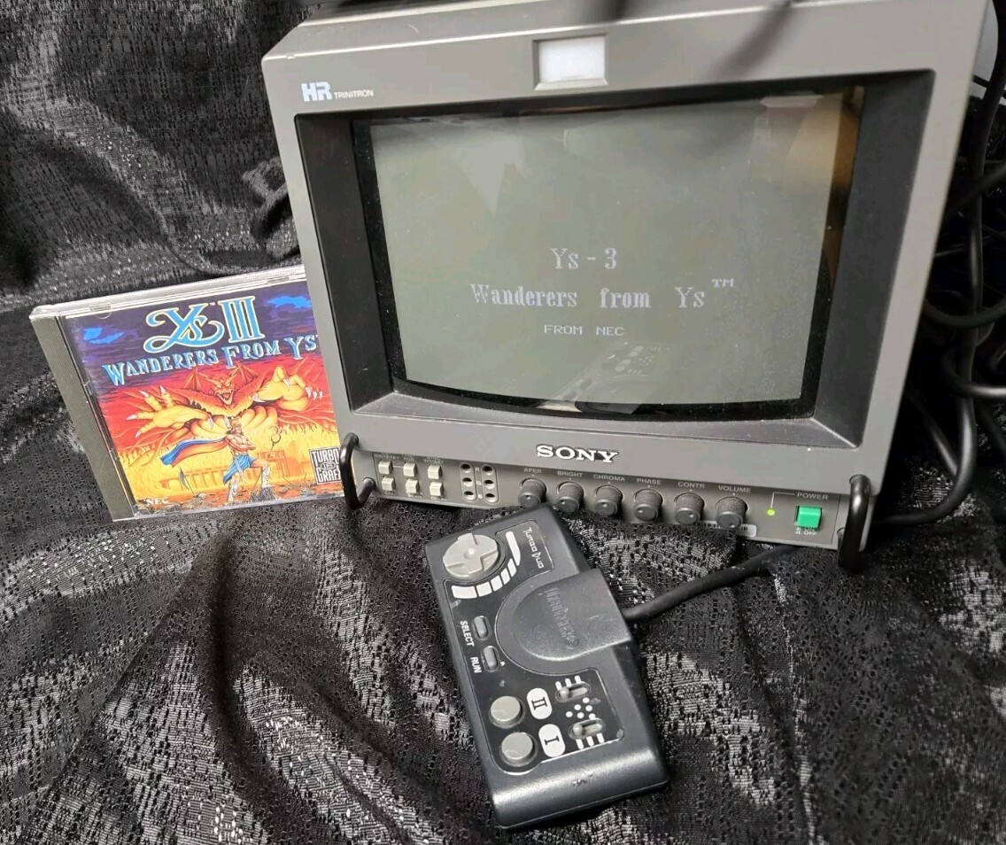 Ys III 3: Wanderers From Ys 1991 TurboGrafx-CD Turboduo Super CD