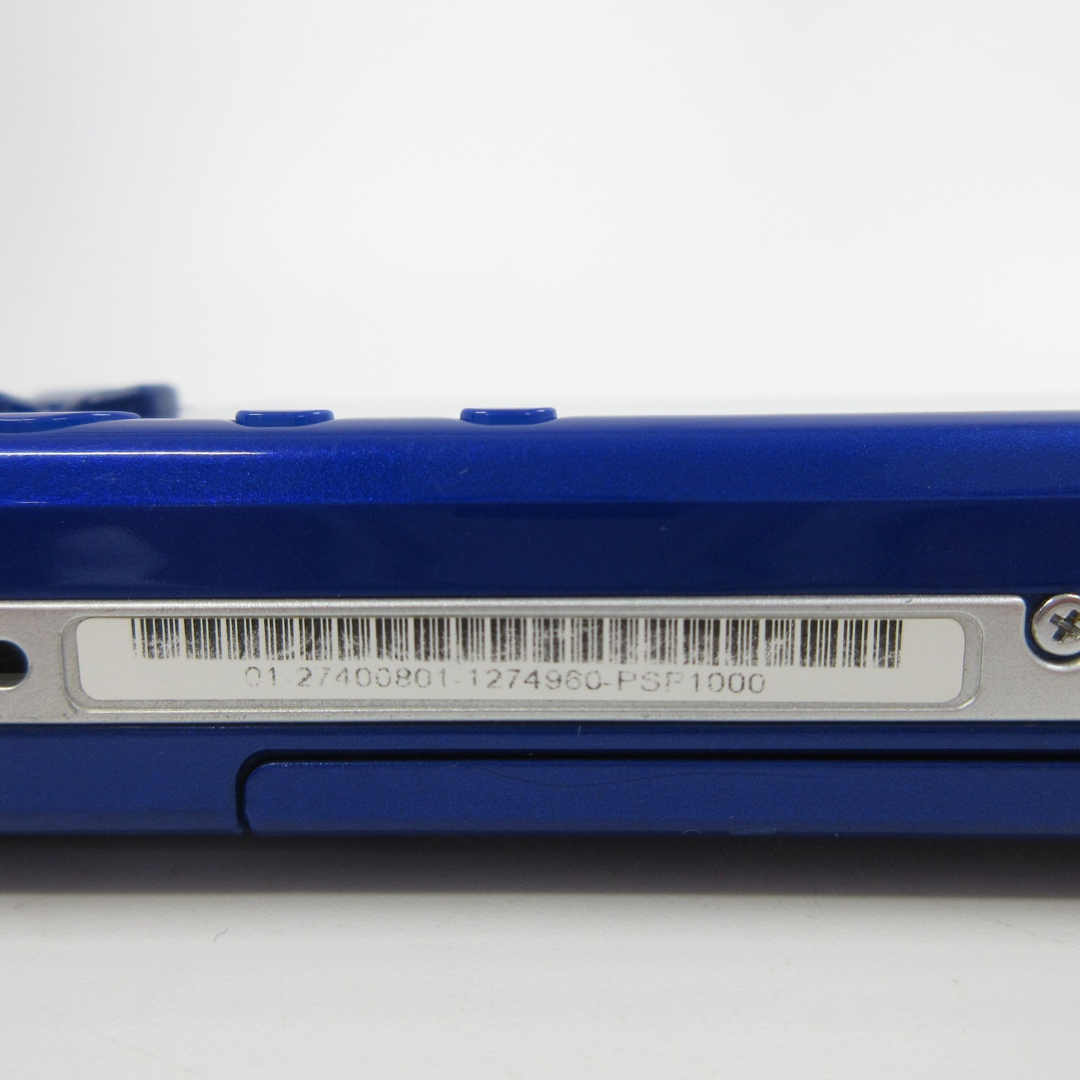 【Very Good】Sony PSP-1000 Metallic blue Console No Battery Japan Ver. #DEN08/0701