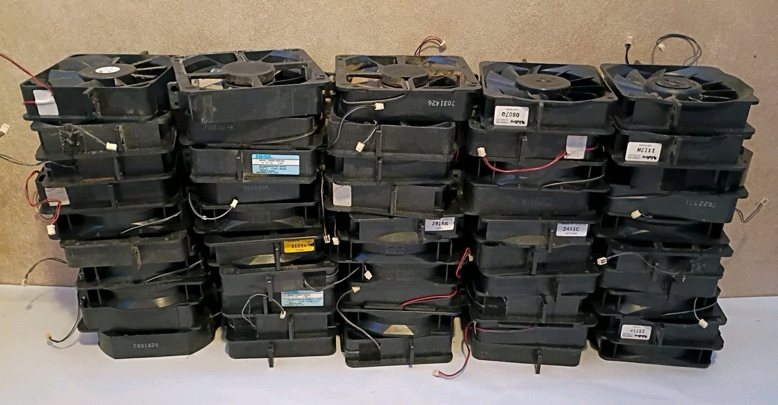 Bulk Lot Of 50 Sony PlayStation 2 “Fat” Internal Cooling Fans