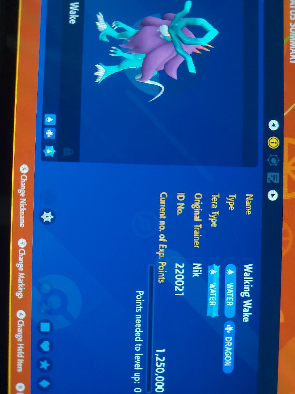 Pokemon Scarlet and Violet Walking Wake – Digital Product