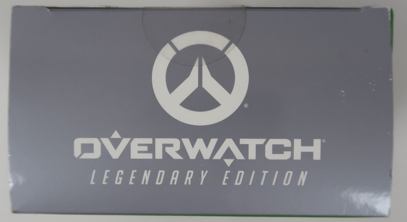 Overwatch Legendary Edition Bundle Carbon Fiber Genji Figure Xbox One Brand New