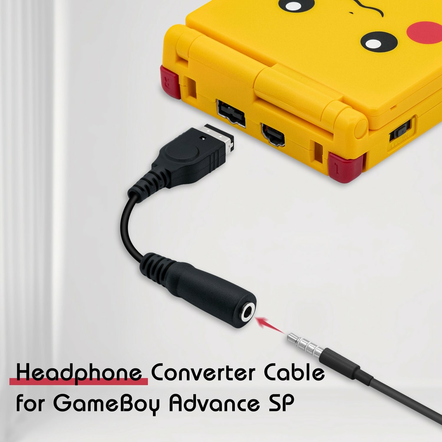 3.5mm Headphone Audio Cable for the Nintendo Gameboy Advanced SP