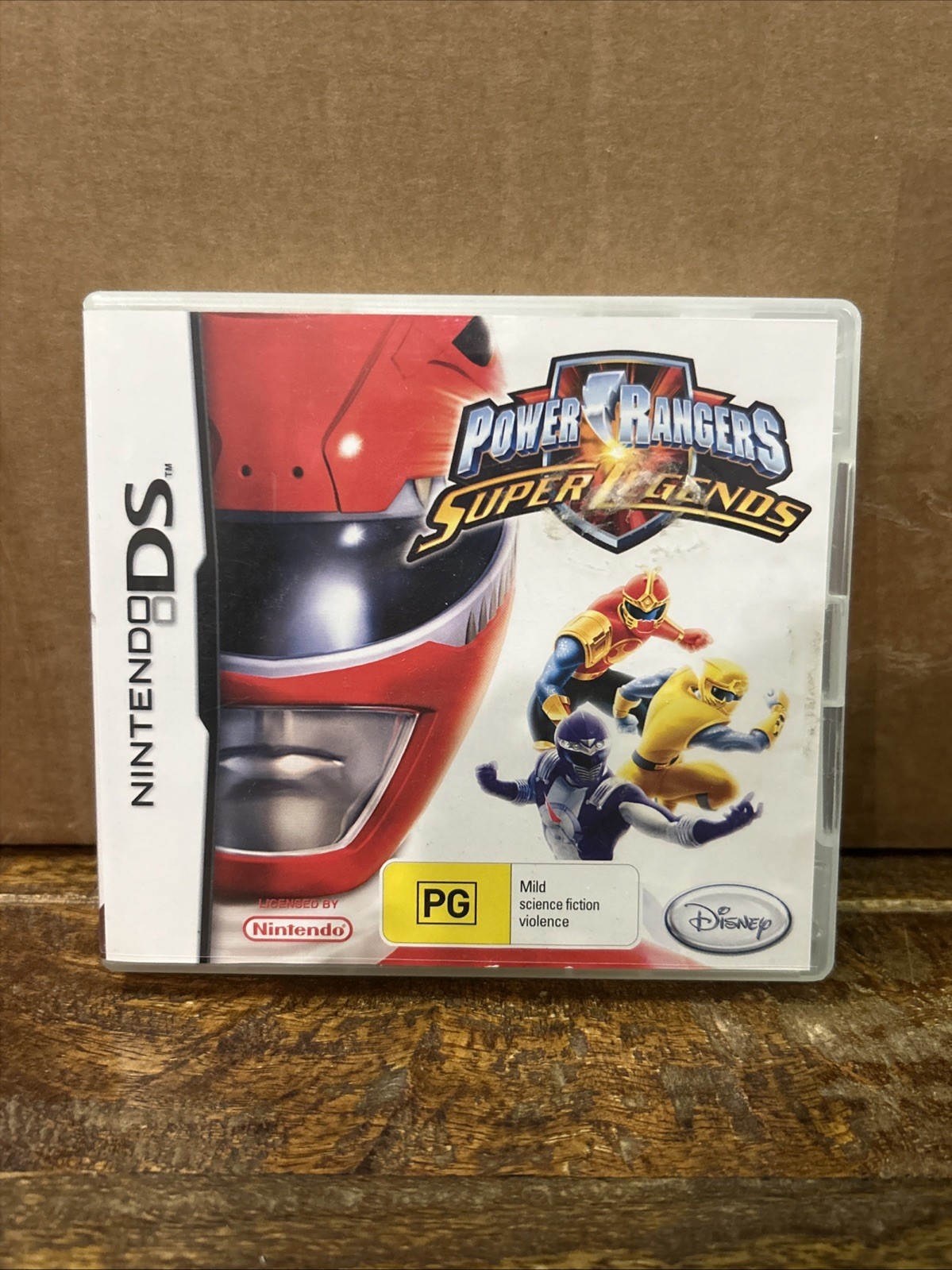 Power Rangers Super Legends Nintendo DS 2DS 3DS Game *Tested & working*