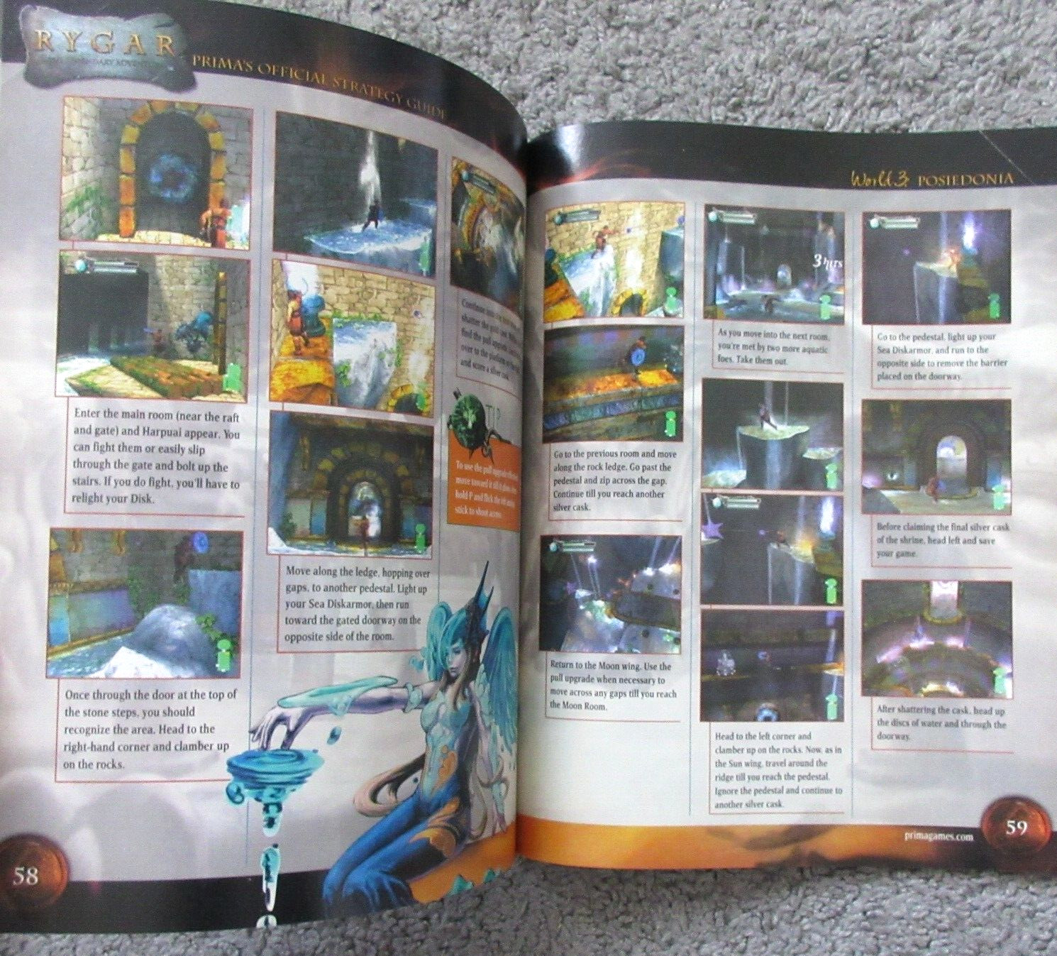 VTG 2003 PRIMAS STRATEGY GUIDE RYGAR LEGENDARY ADVENTURE TECMO