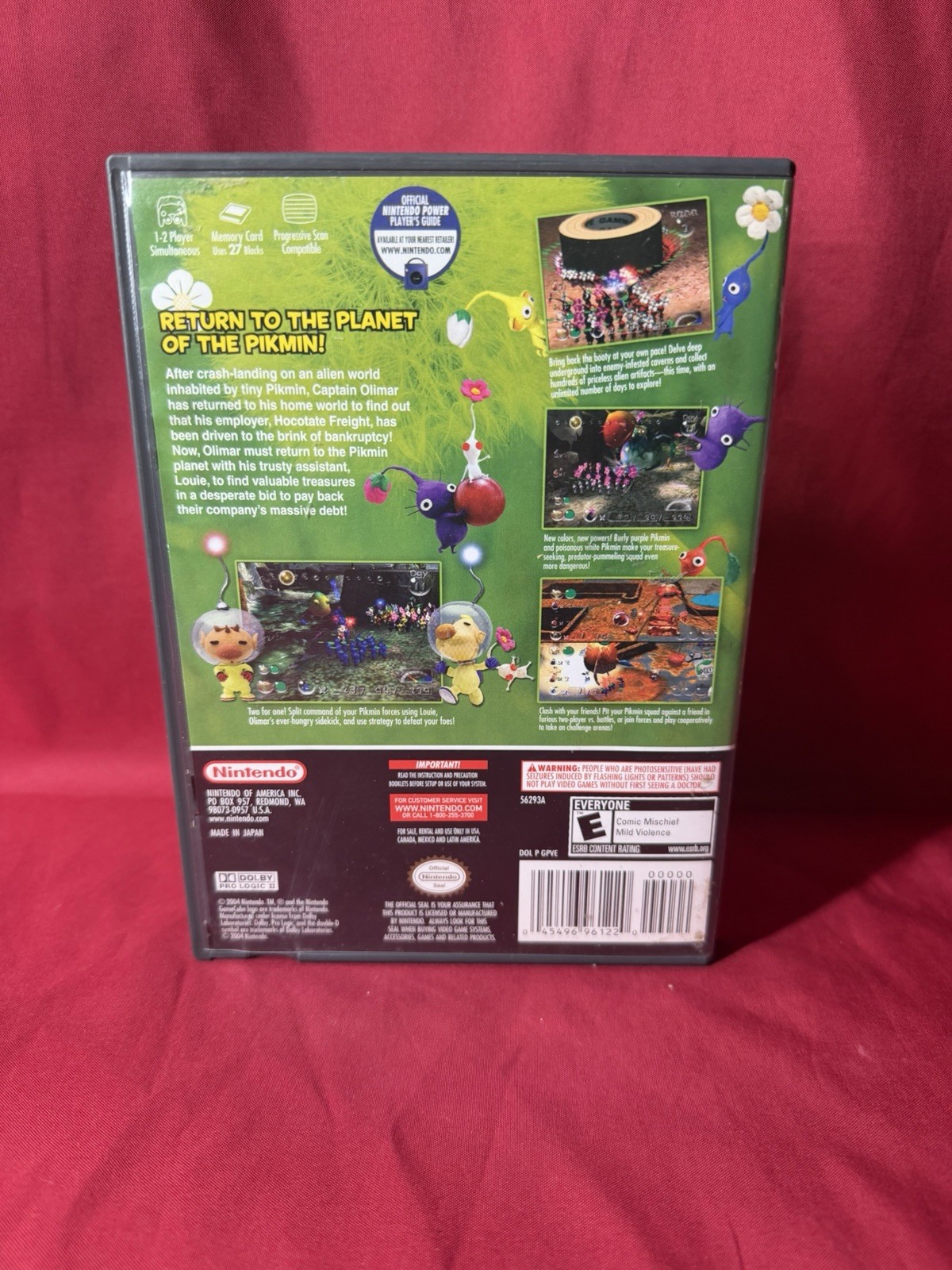 Pikmin 2 (Gamecube) – NO GAME Case/Box Art Only