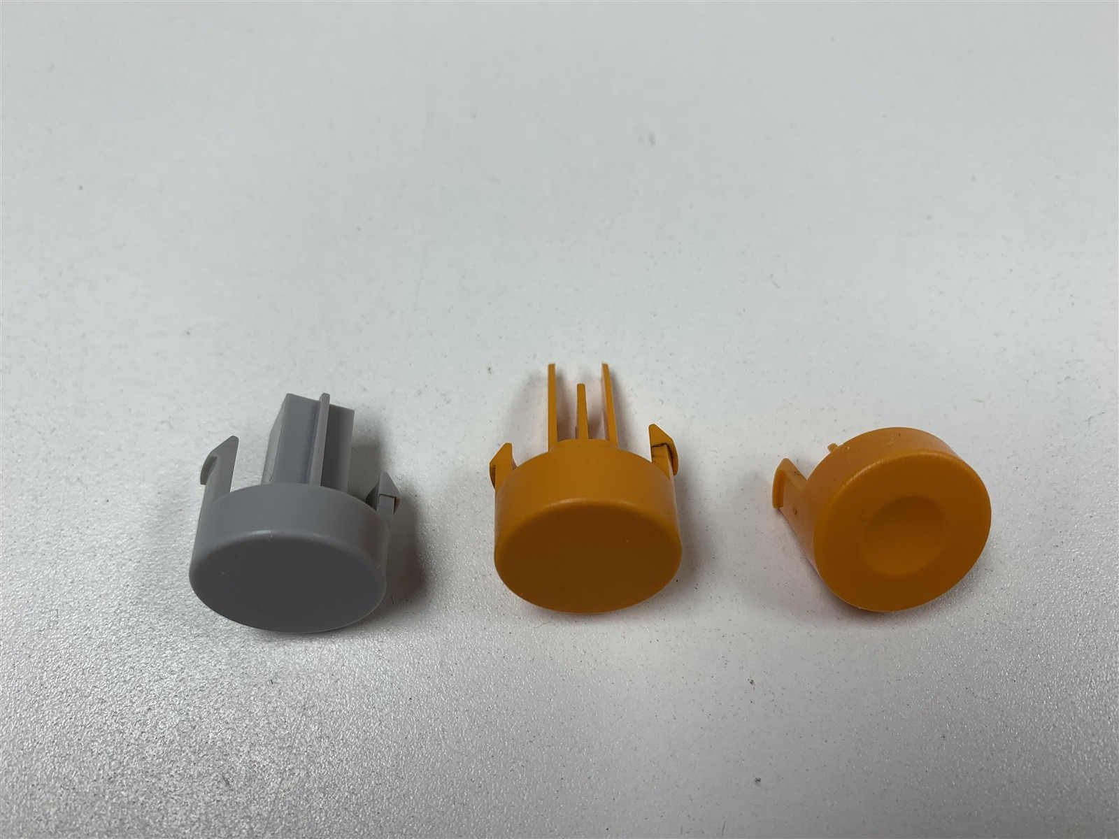 OEM Replacement Nintendo GameCube – Power, Reset, Open Button Set Orange Spice