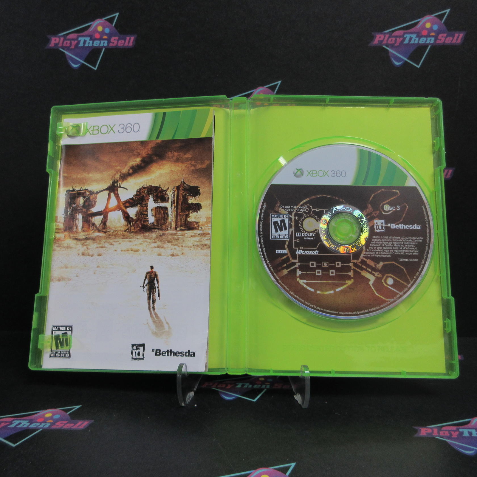 Refurbished Rage Anarchy Edition Xbox 360 Complete – Excellent Cond