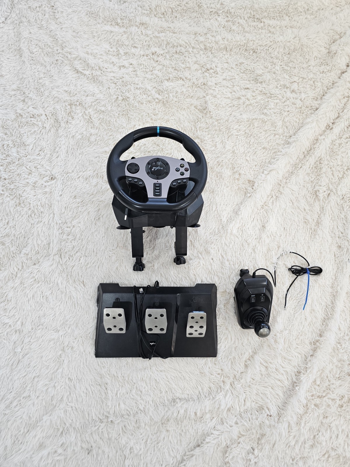 PXN V9 Racing Steering Wheel Playstation, Xbox, PC Nintendo Switch (Wheel Only)