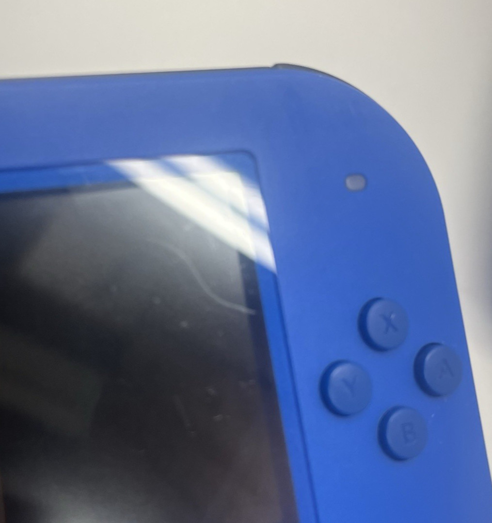 Nintendo 2DS Blue Handheld System Console W Case & Animal Crossing NL & WW