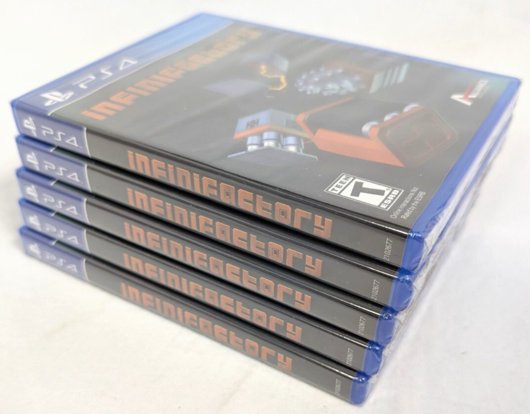 5 x NEW GENUINE Sony Playstation 4 PS4 Replacement Game Cases BLUE OEM blu-ray