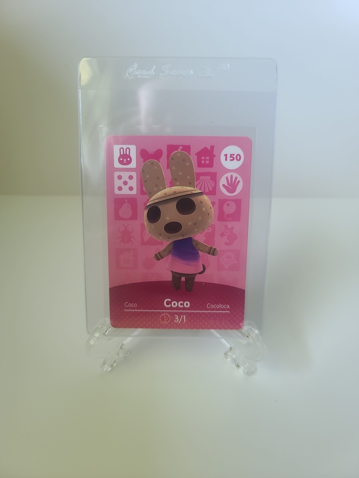 #150 Coco Animal Crossing Amiibo Card Authentic Never Scanned!