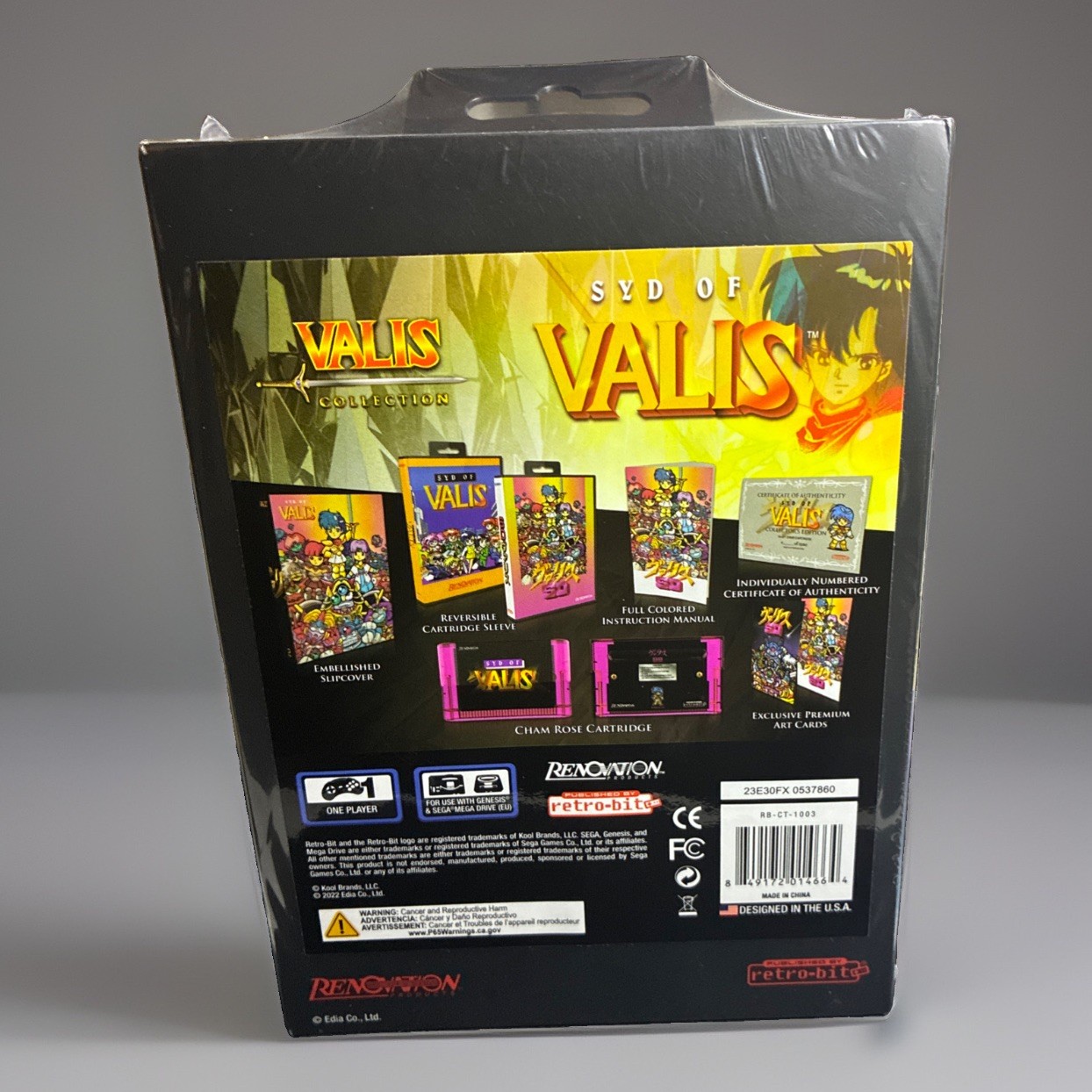 retro-bit: Syd of Valis for the Sega Genesis