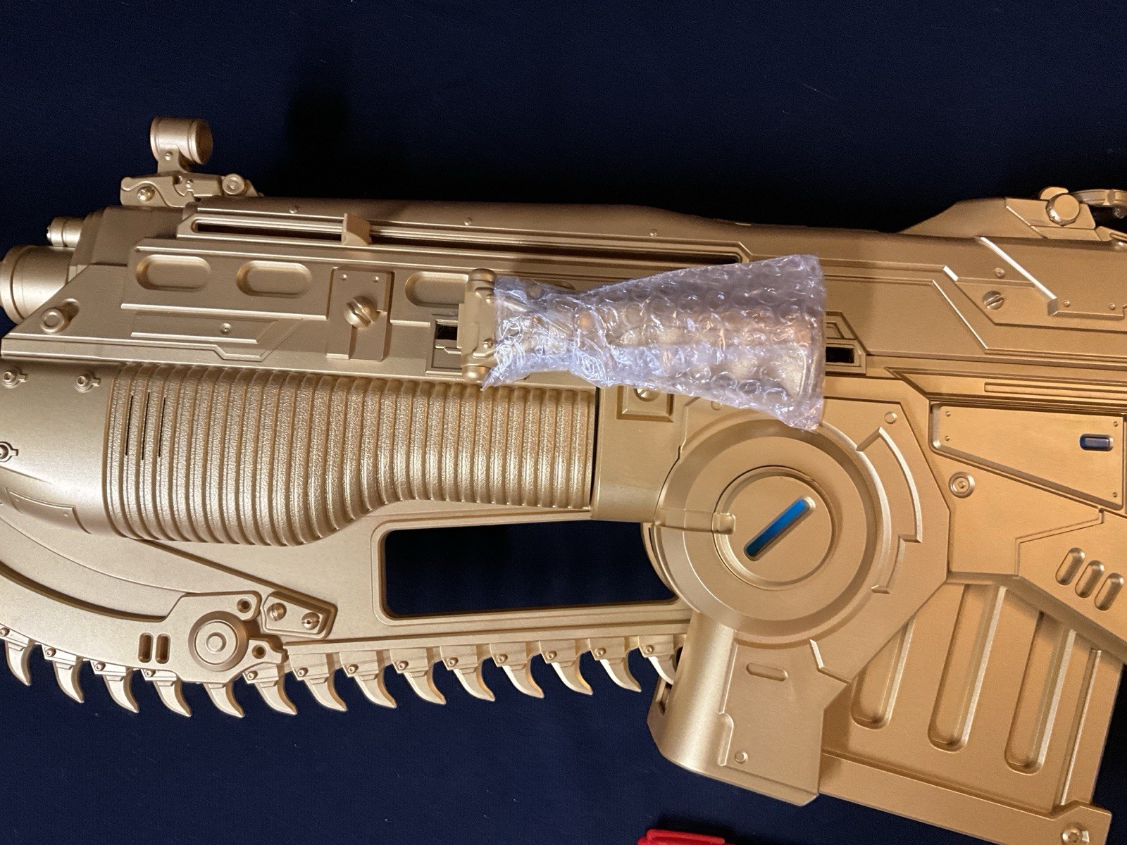 Gears Of War Life-Size Gold Lancer Assault Rifle Replica