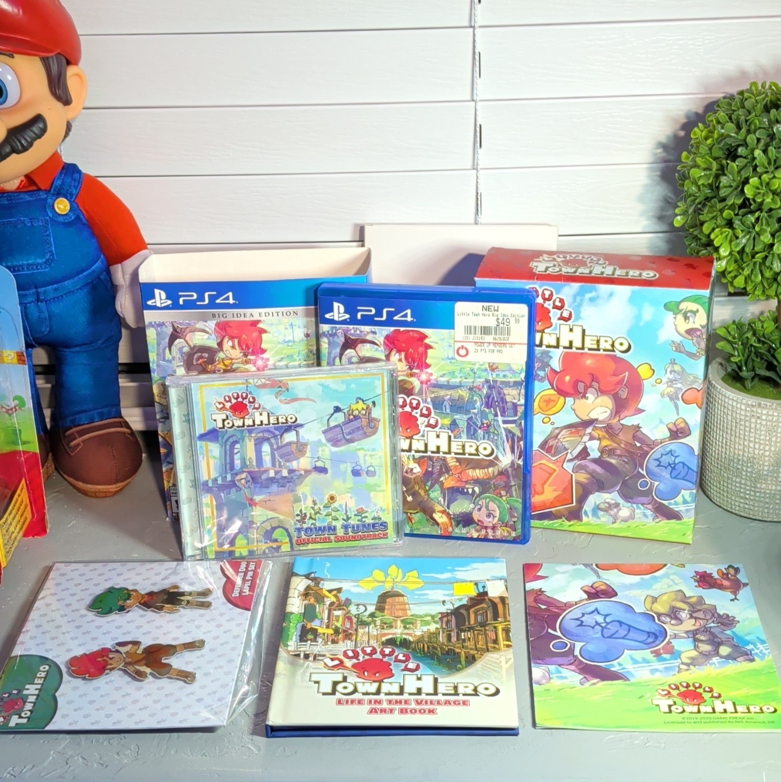 NIS America Little Town Hero Big Idea Edition PS4 NTSC-U/C E10+ w/ Soundtrack