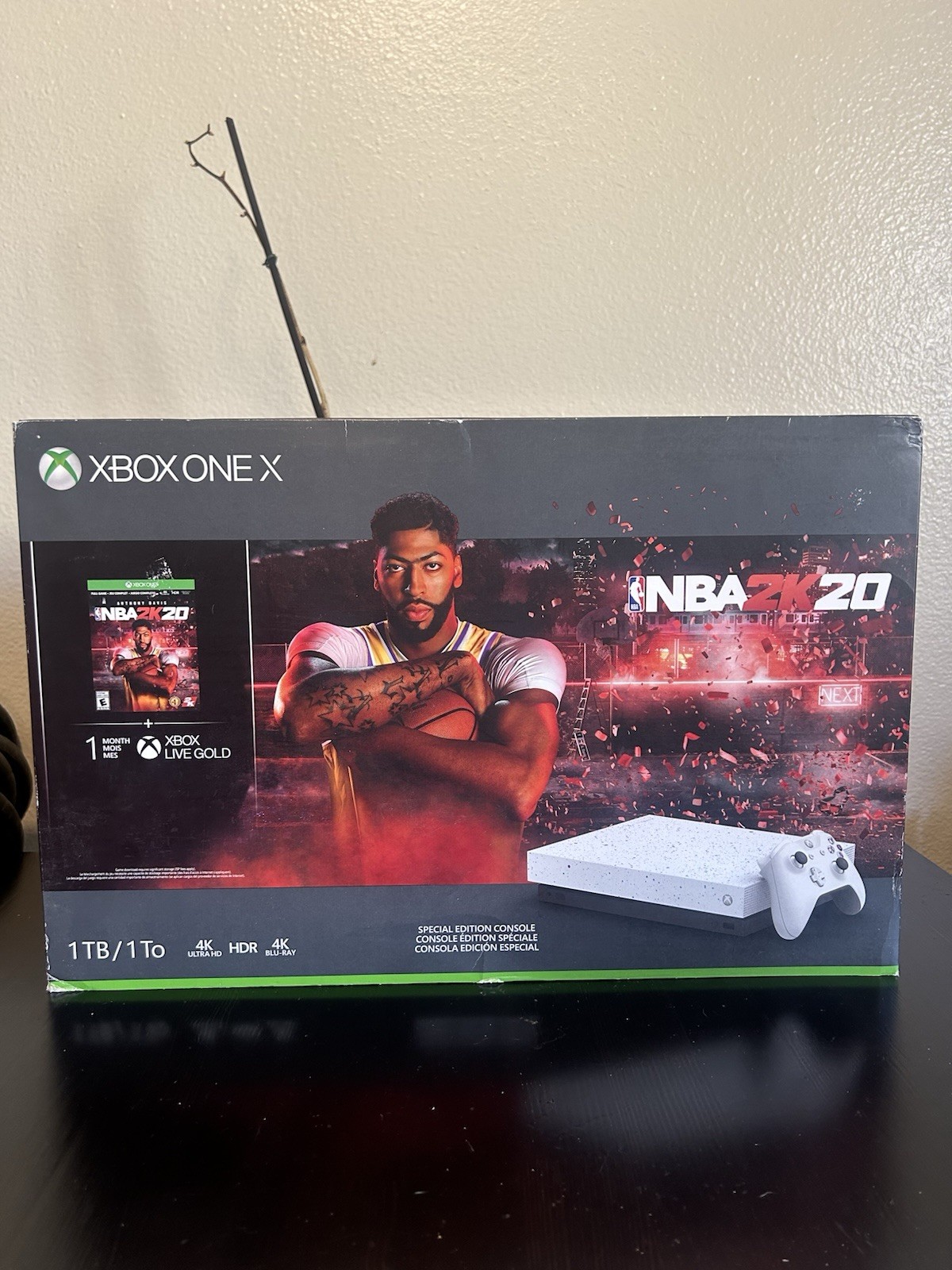 Microsoft Xbox Nba2k Hyperspace Limited Edition Console Box With Outer Sleeve