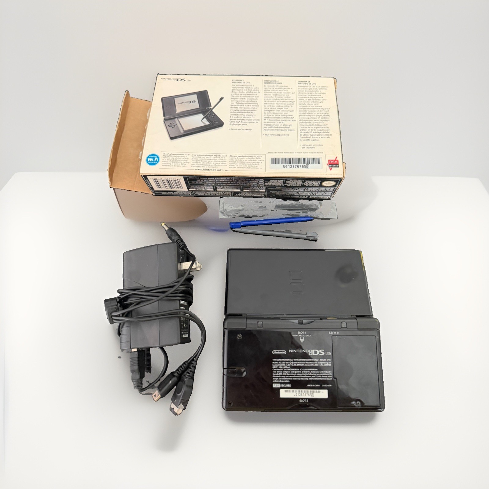 Nintendo DS Lite Handheld System – Onyx Black