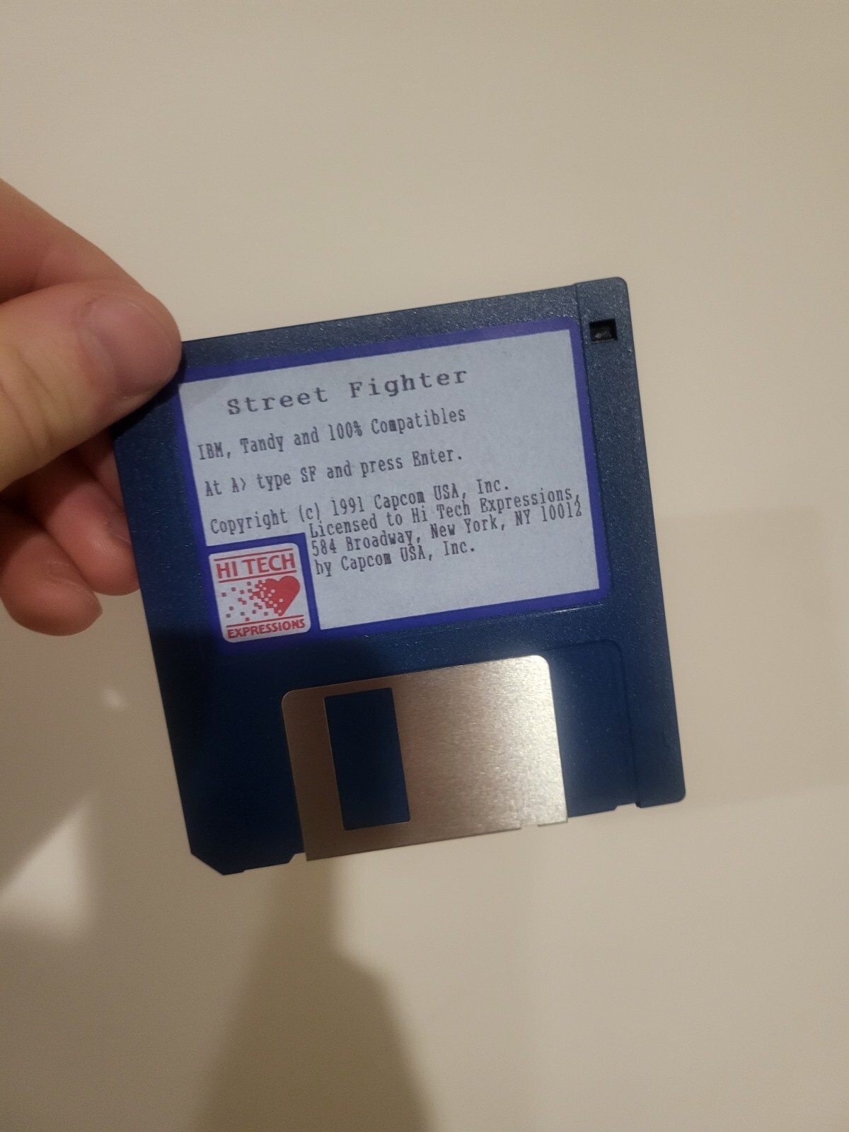 Street fighter big box pc game (medium box)
