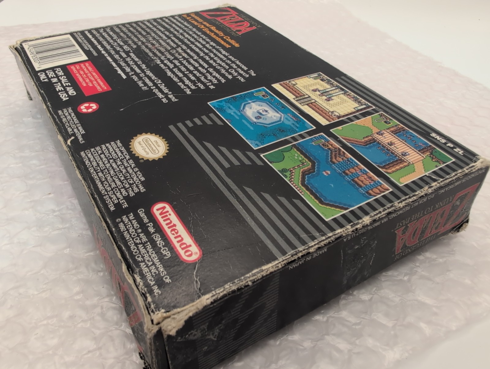 The Legend of Zelda: A Link to the Past (Super Nintendo) Near Complete – Clean