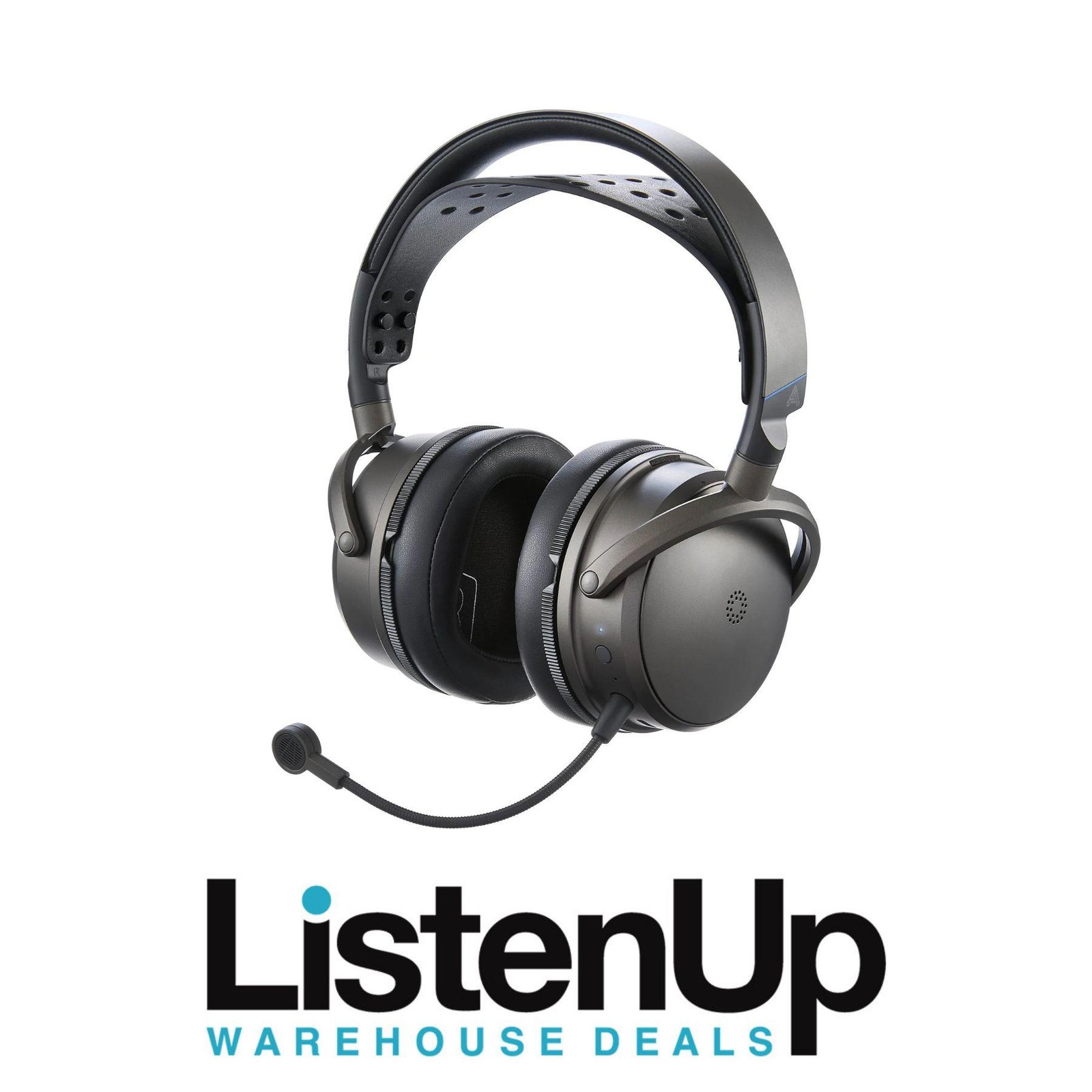 Audeze Maxwell 2 Wireless Gaming Headset (PlayStation) – 80+ Hour Battery Life