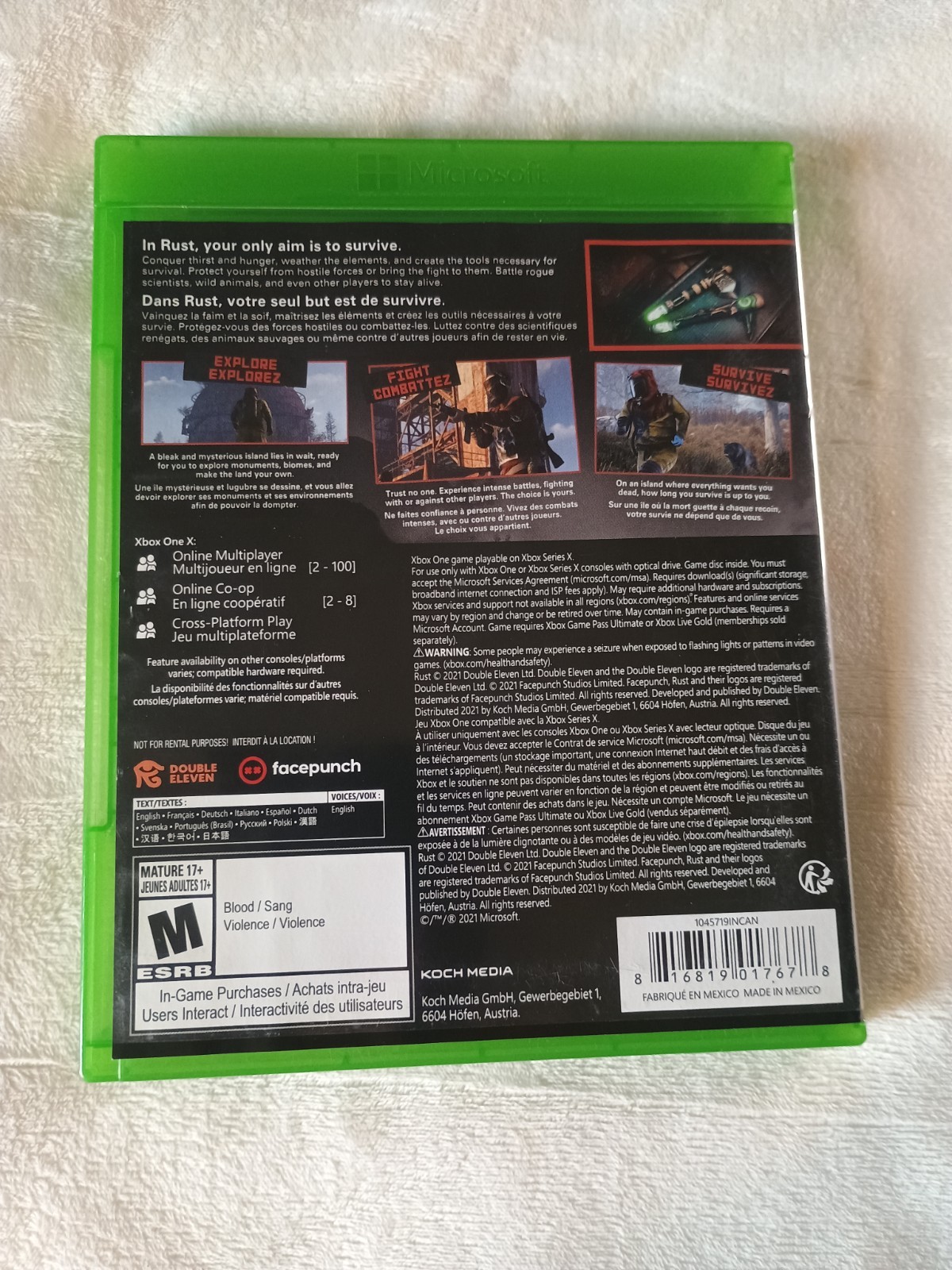 Rust Console Edition (Xbox One, 2021)